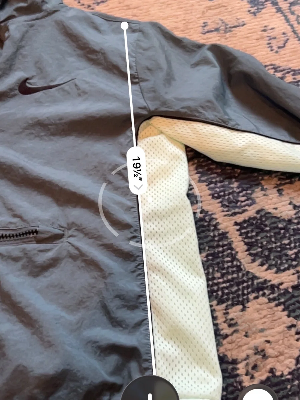 Nike Girls Youth Large Dark Teal Mint Mesh Hooded Anorak Windbreaker